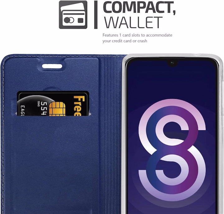 Actual product image Cadorabo Book Classy Style Cover (Huawei Y5 (2019), Honor 8s)
