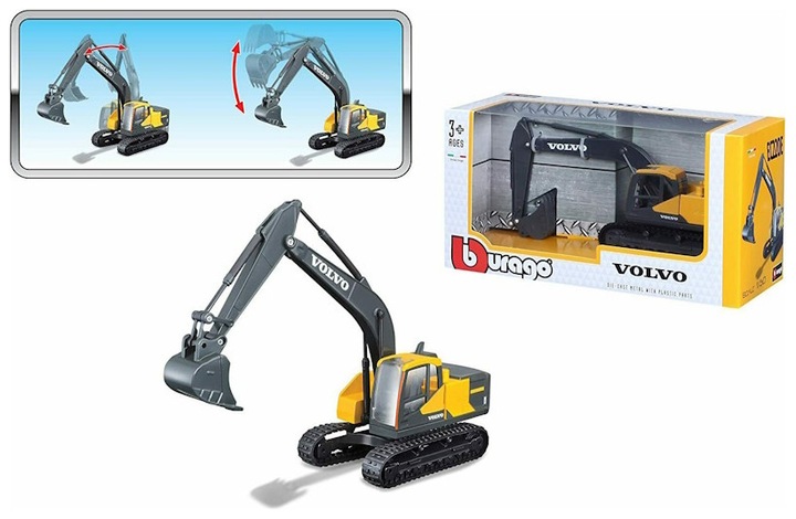 Produktbild Bburago Modellauto Volvo EC220E