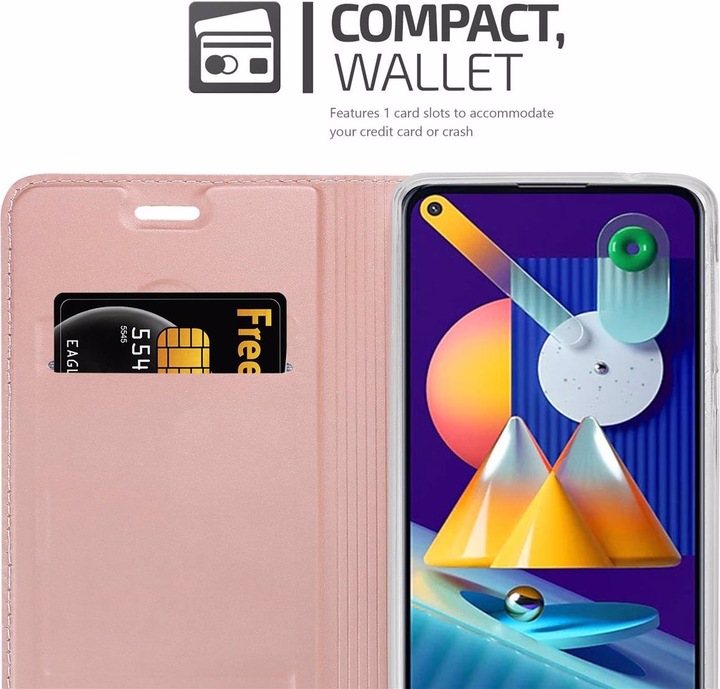 Produktbild Cadorabo Book Classy Style Cover (Samsung Galaxy A11, Samsung Galaxy M11)