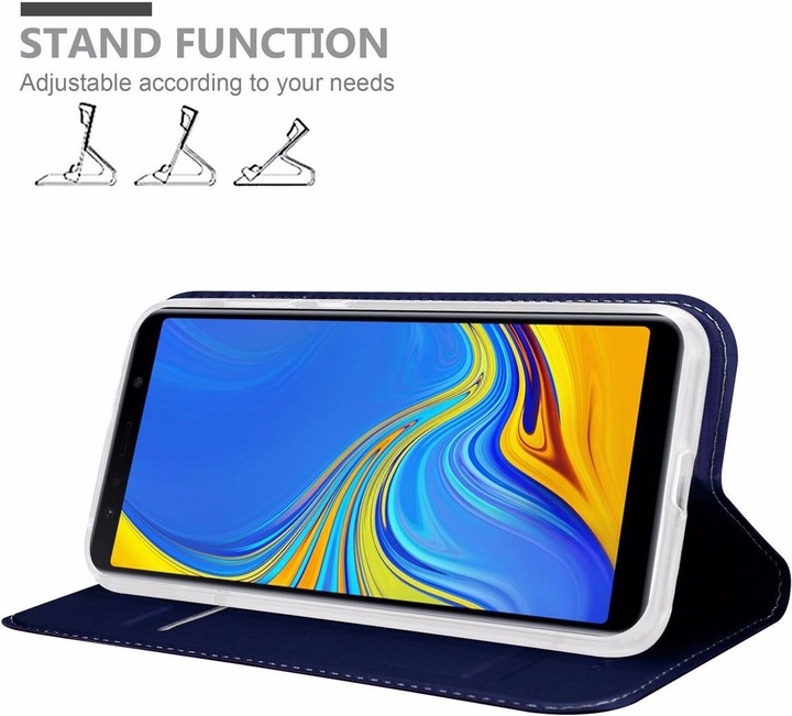 Actual product image Cadorabo Book Classy Style Cover (Samsung Galaxy A7 (2018))