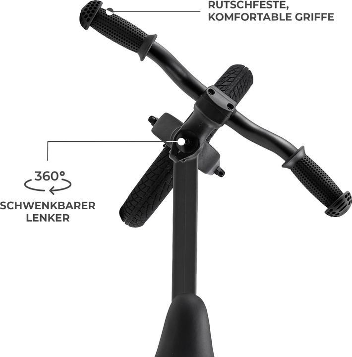 Produktbild KinderKraft balance bike ETER BLACK
