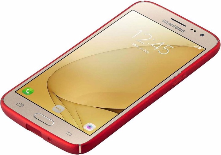 Actual product image Cadorabo Hard Cover Matt Metal Cover (Samsung Galaxy J2 2016)