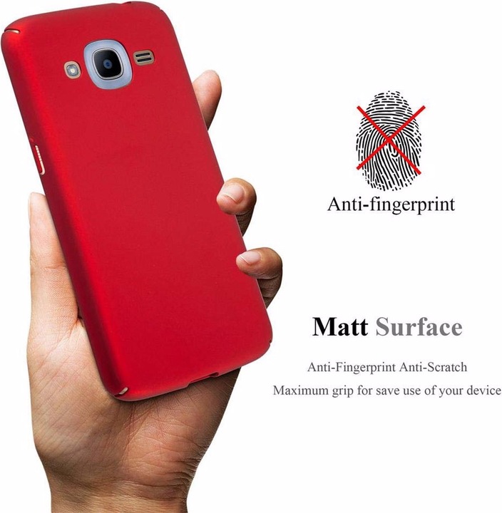 Actual product image Cadorabo Hard Cover Matt Metal Cover (Samsung Galaxy J2 2016)