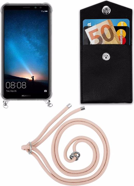 Produktbild Cadorabo TPU Handy Kette SILBER Cover