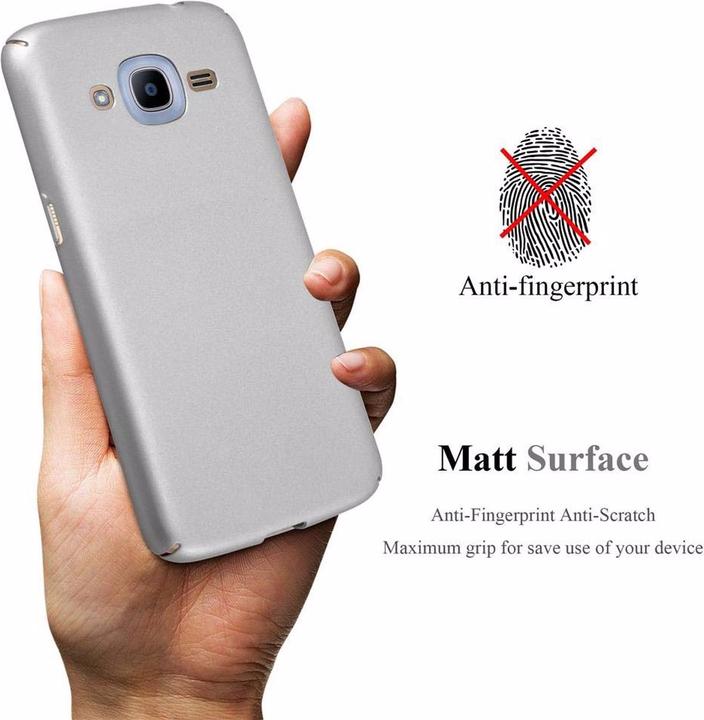 Produktbild Cadorabo Hard Cover Matt Metall Cover (Samsung Galaxy J2 2016)