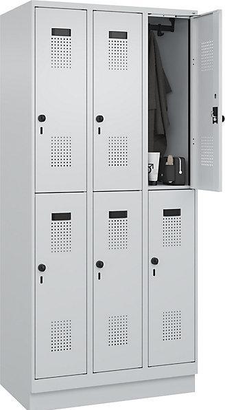 Actual product image C+P Evolo PLUS double-decker locker (90 cm, 195 cm)