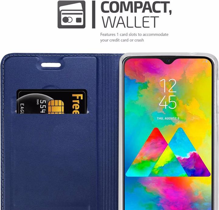 Produktbild Cadorabo Book Classy Style Cover (Samsung Galaxy M20)
