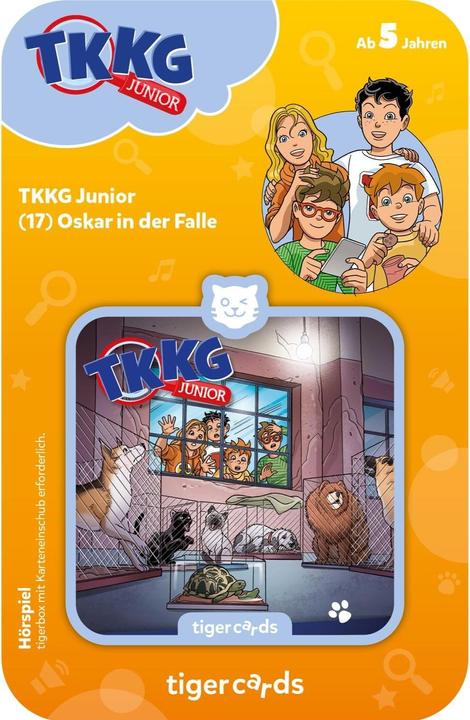 Image du produit Tigermedia tigercard - TKKG Junior - 17 : Oskar dans le piège (Allemand)