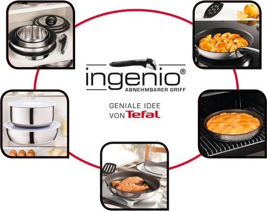 Produktbild Tefal Ingenio Preference On 15-teiliges Set (16 cm, Pfannenset + Topfset)