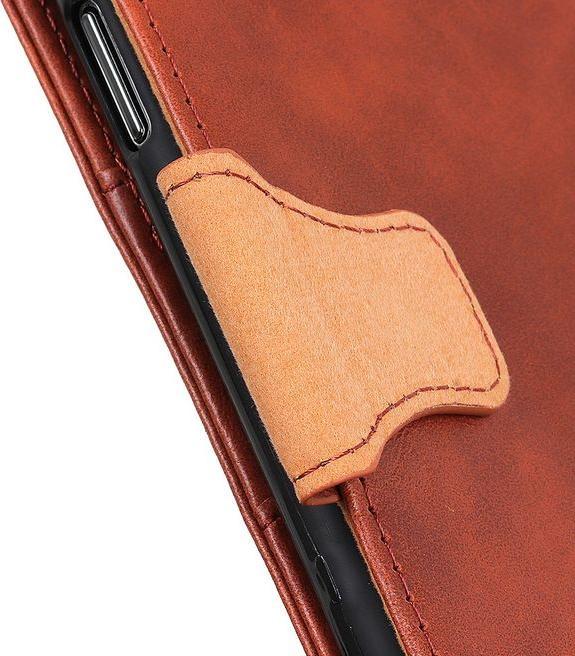 Actual product image MU Classic Crazy Horse IV Leather Bookcover Series (Nokia 3.4)