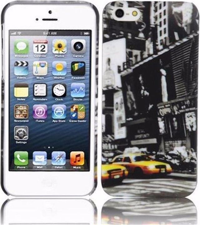 Image du produit Cadorabo Couverture rigide avec impression Cover (Apple iPhone SE, Apple iPhone 5s, Apple iPhone 5)