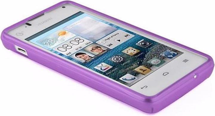 Actual product image Cadorabo TPU X-Line Cover (Huawei Ascend Y300)