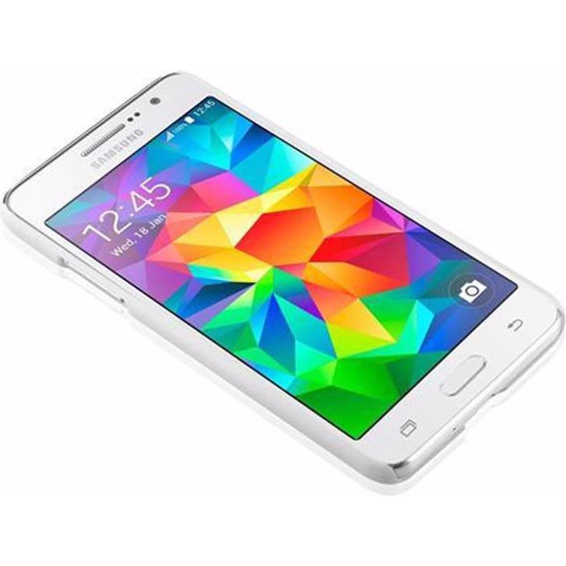 Thumbnail - Cadorabo Hard Cover Mandala Cover (Samsung Galaxy Grand Prime), Smartphone Hülle, Weiss