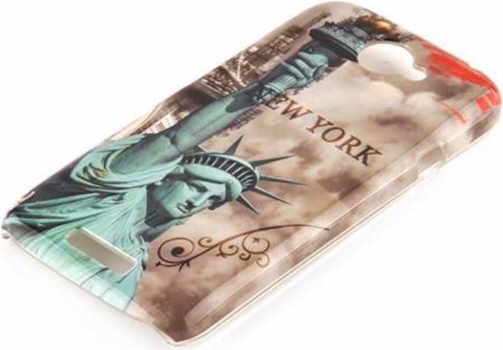 Actual product image Cadorabo Hard cover with imprint cover (HTC One S)