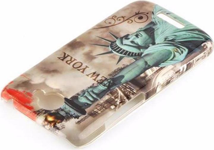 Actual product image Cadorabo Hard cover with imprint cover (HTC One S)