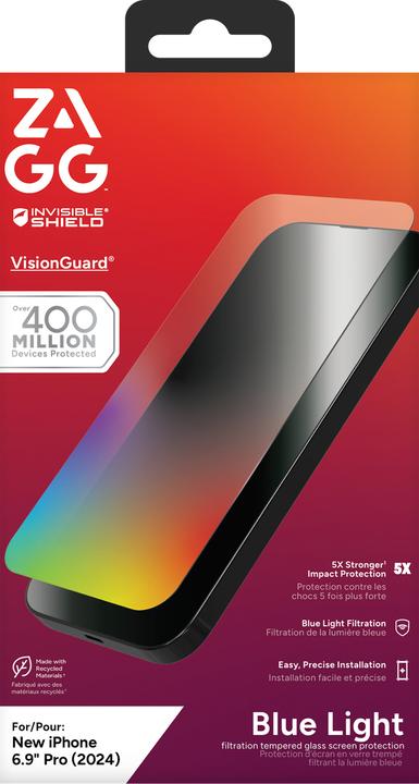 Productafbeelding Zagg Glas Elite VisionGuard (1 Pcs., Apple iPhone 16 Pro Max)