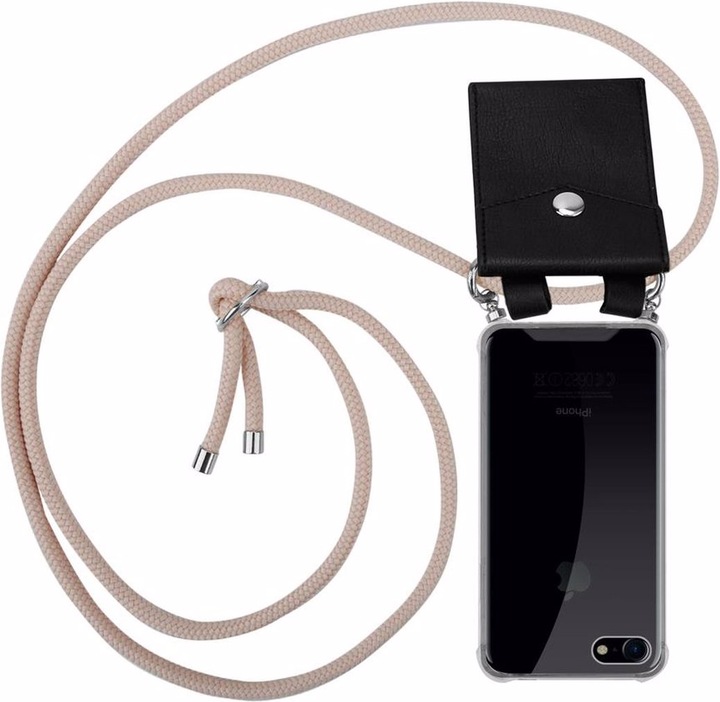 Produktbild Cadorabo TPU Handy Kette SILBER Cover