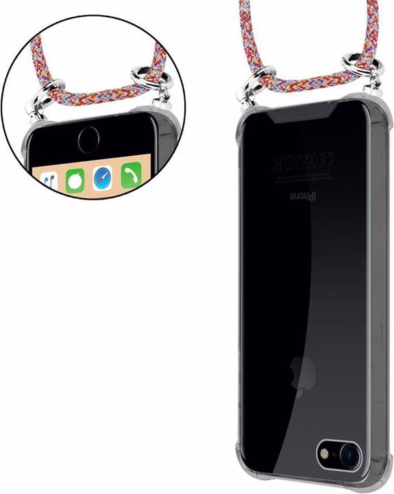 Produktbild Cadorabo TPU Handy Kette SILBER Cover