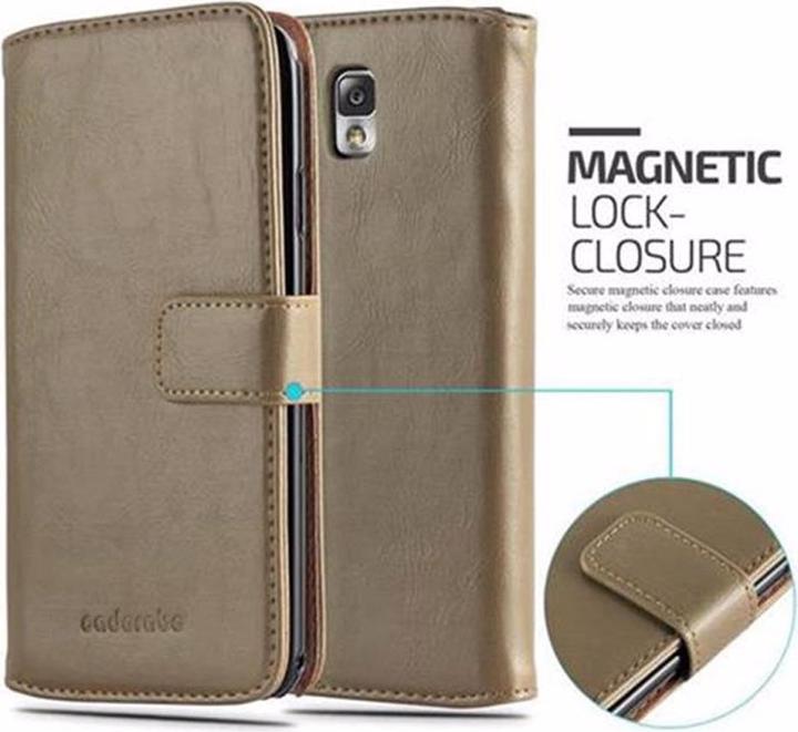 Actual product image Cadorabo Book Luxury Cover (Samsung Galaxy Note 3)