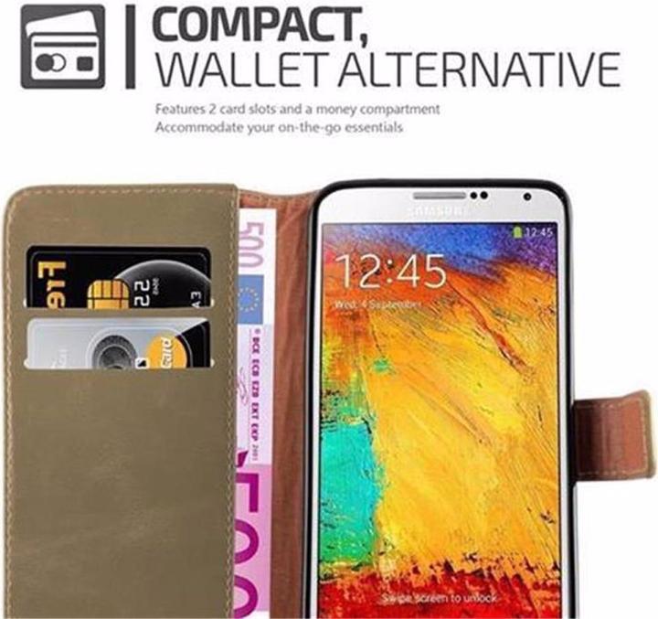 Actual product image Cadorabo Book Luxury Cover (Samsung Galaxy Note 3)