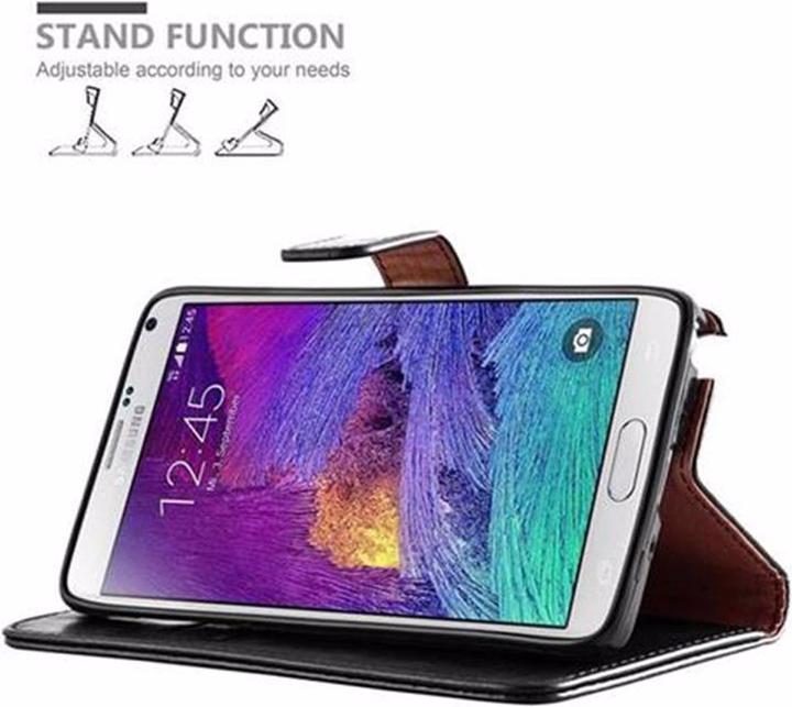 Actual product image Cadorabo Book Luxury Cover (Samsung Galaxy Note 4)
