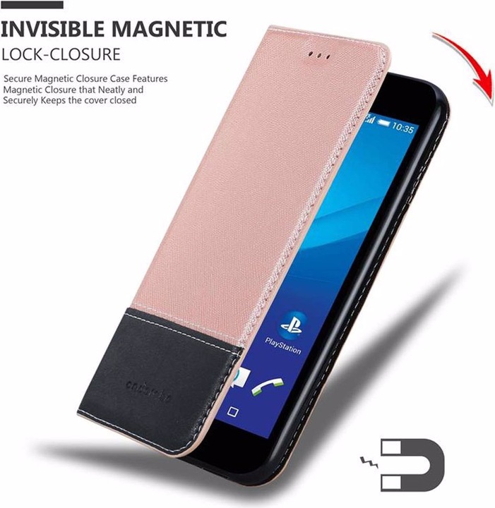Actual product image Cadorabo Book X Wallet Cover (Sony Xperia M4 Aqua)