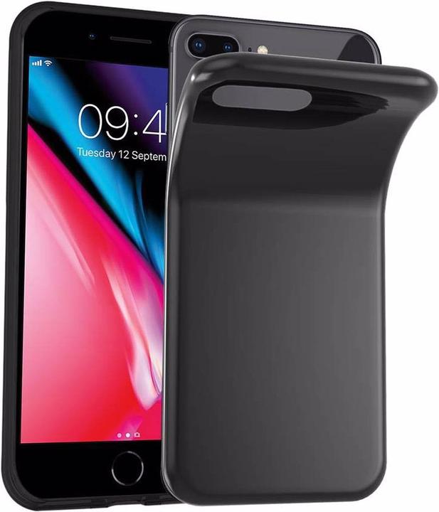 Actual product image Cadorabo TPU Ultra Slim AIR Cover (Apple iPhone 7 Plus, Apple iPhone 7s Plus, Apple iPhone 8 Plus)