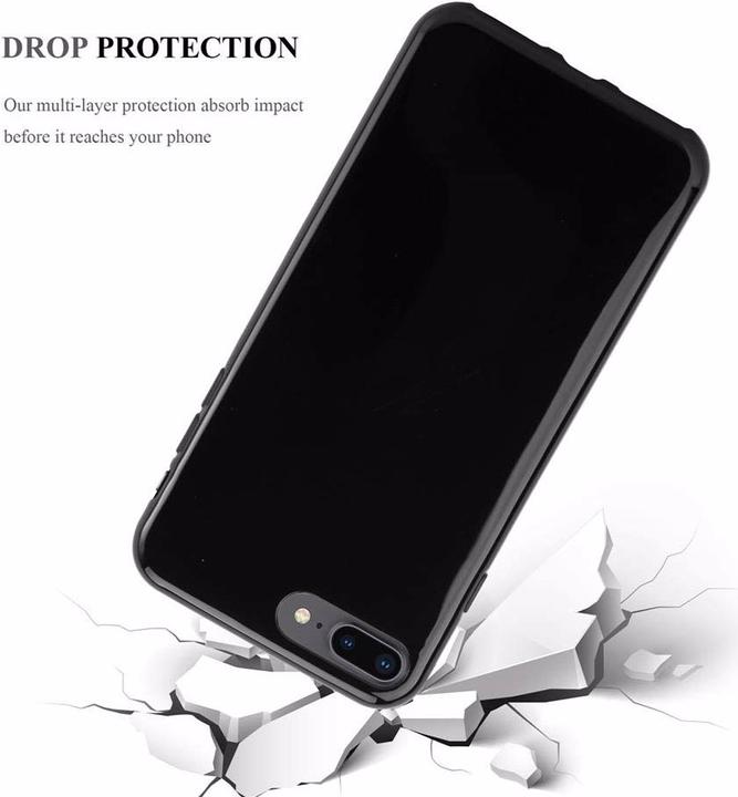 Actual product image Cadorabo TPU Ultra Slim AIR Cover (Apple iPhone 7 Plus, Apple iPhone 7s Plus, Apple iPhone 8 Plus)