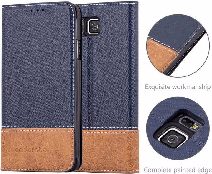 Produktbild Cadorabo Book X-Wallet Cover (Samsung Galaxy Alpha)