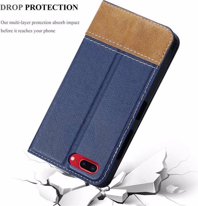 Actual product image Cadorabo Book X Wallet Cover (Apple iPhone 7s Plus, Apple iPhone 7 Plus)