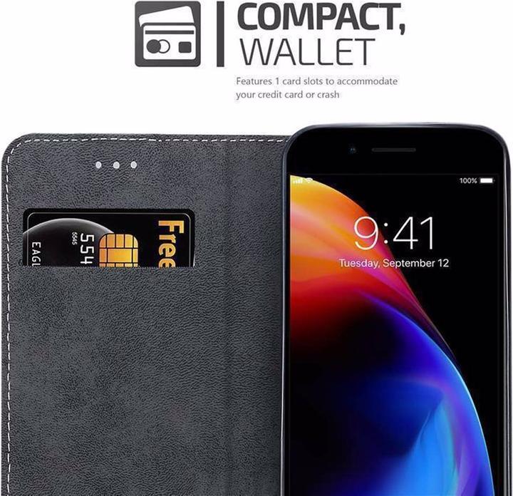 Actual product image Cadorabo Book X Wallet Cover (Apple iPhone 7s Plus, Apple iPhone 7 Plus)