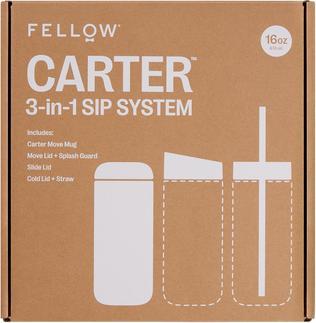 Image du produit Fellow Carter Zes Kubek+3 nakrętki Biały mat 473ml (0.47 l)
