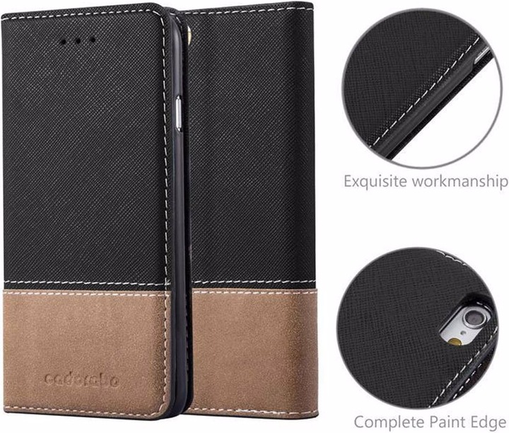 Actual product image Cadorabo Book X Wallet Cover (Apple iPhone 6 Plus, Apple iPhone 6s Plus)