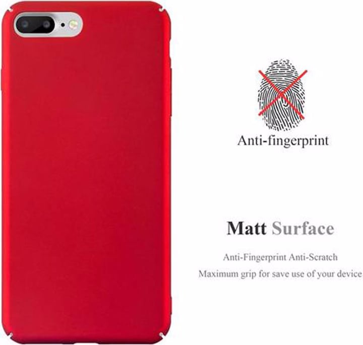 Produktbild Cadorabo Hard Cover Matt Metall Cover (Apple iPhone 7 Plus, Apple iPhone 7s Plus, Apple iPhone 8 Plus)