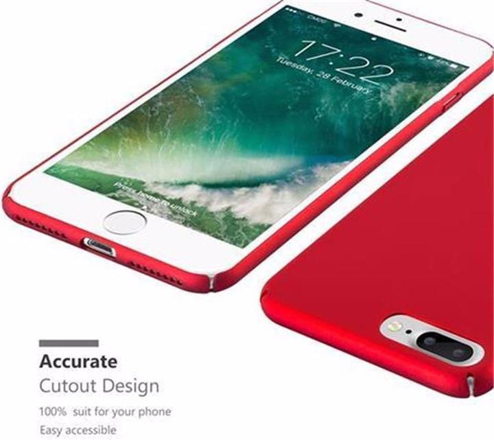 Image du produit Cadorabo Hard Cover Couverture métallique mate (Apple iPhone 7 Plus, Apple iPhone 7s Plus, Apple iPhone 8 Plus)