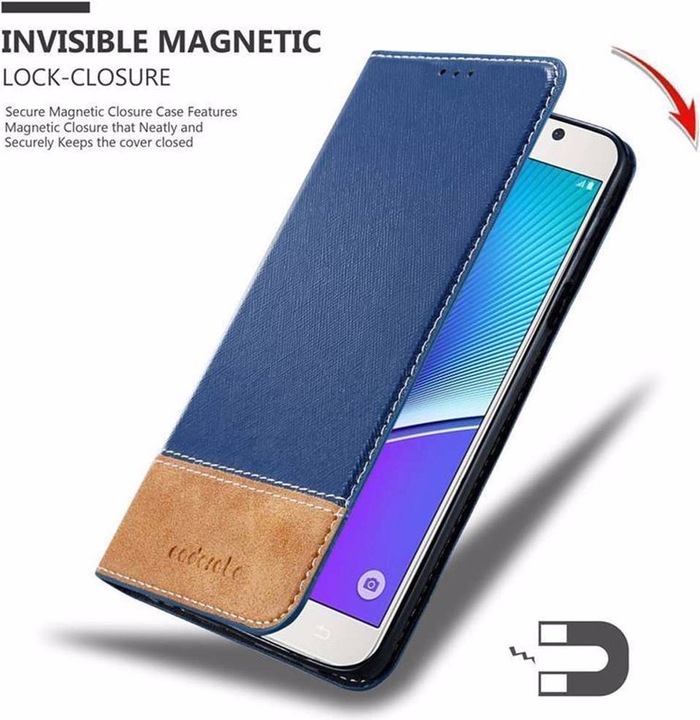 Actual product image Cadorabo Book X Wallet Cover (Samsung Galaxy Note 5)