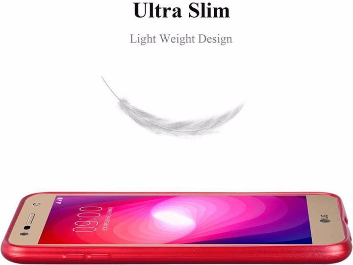 Produktbild Cadorabo TPU Matt Metallic Cover (LG X Power 2)