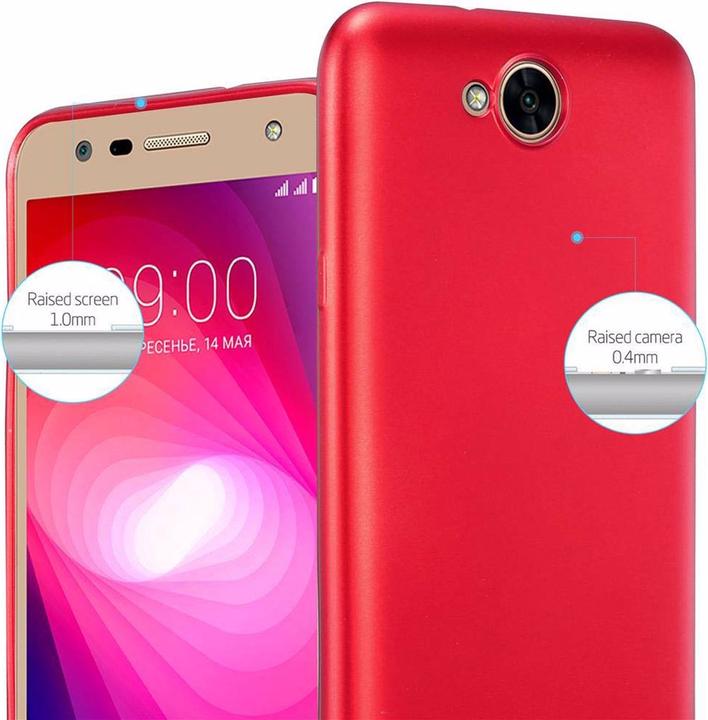 Produktbild Cadorabo TPU Matt Metallic Cover (LG X Power 2)