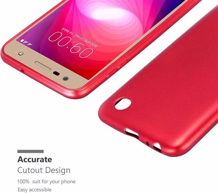 Produktbild Cadorabo TPU Matt Metallic Cover (LG X Power 2)