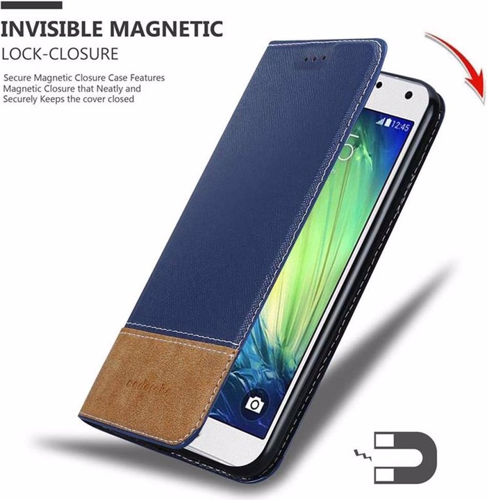 Actual product image Cadorabo Book X Wallet Cover (Samsung Galaxy A7)