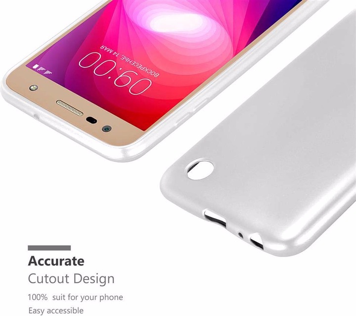 Produktbild Cadorabo TPU Matt Metallic Cover (LG X Power 2)