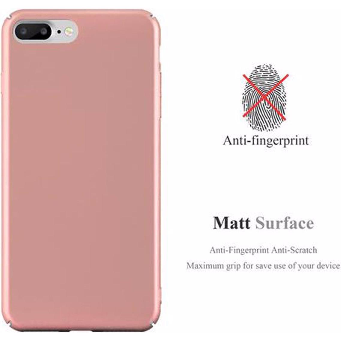 Thumbnail - Cadorabo Hard Cover Matt Metall Cover (Apple iPhone 7 Plus, Apple iPhone 8 Plus), Smartphone Hülle, Rosa
