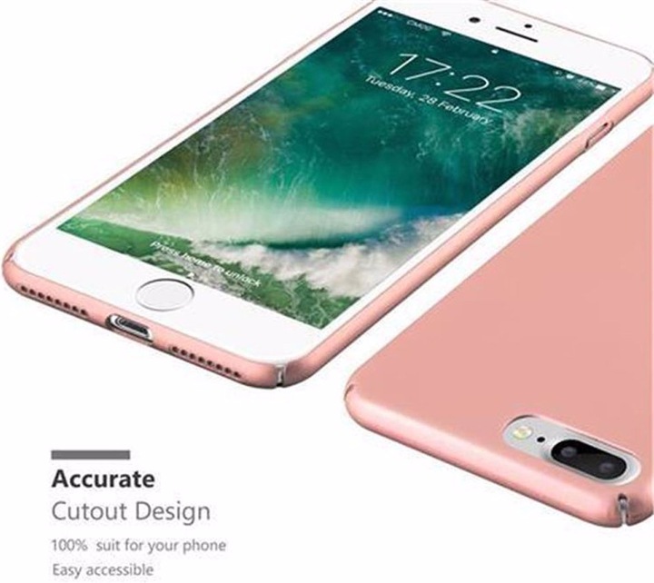 Produktbild Cadorabo Hard Cover Matt Metall Cover (Apple iPhone 7 Plus, Apple iPhone 8 Plus, Apple iPhone 7s Plus)