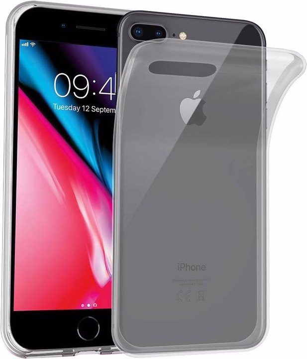 Produktbild Cadorabo TPU Ultra Slim AIR Cover (Apple iPhone 8 Plus, Apple iPhone 7s Plus, Apple iPhone 7 Plus)