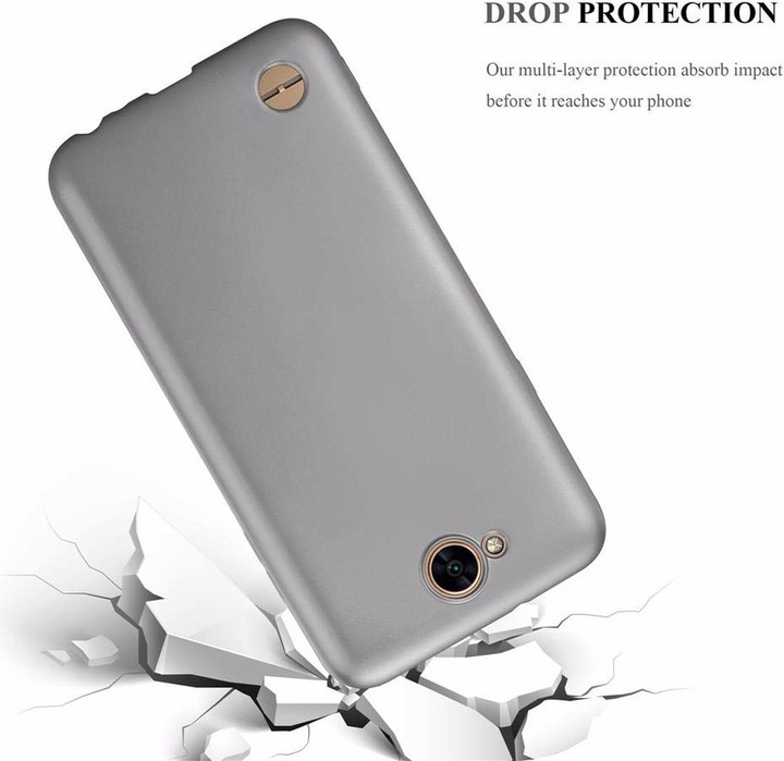 Produktbild Cadorabo TPU Matt Metallic Cover (LG X Power 2)