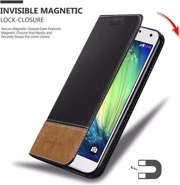 Actual product image Cadorabo Book X Wallet Cover (Samsung Galaxy A7)
