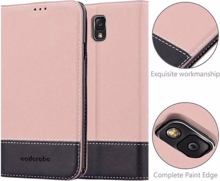 Actual product image Cadorabo Book X Wallet Cover (Samsung Galaxy Note 3)