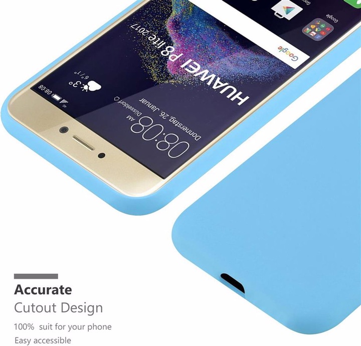 Image du produit Cadorabo Couverture TPU Candy (Huawei P9 Lite (2017), Huawei P8 Lite (2017))