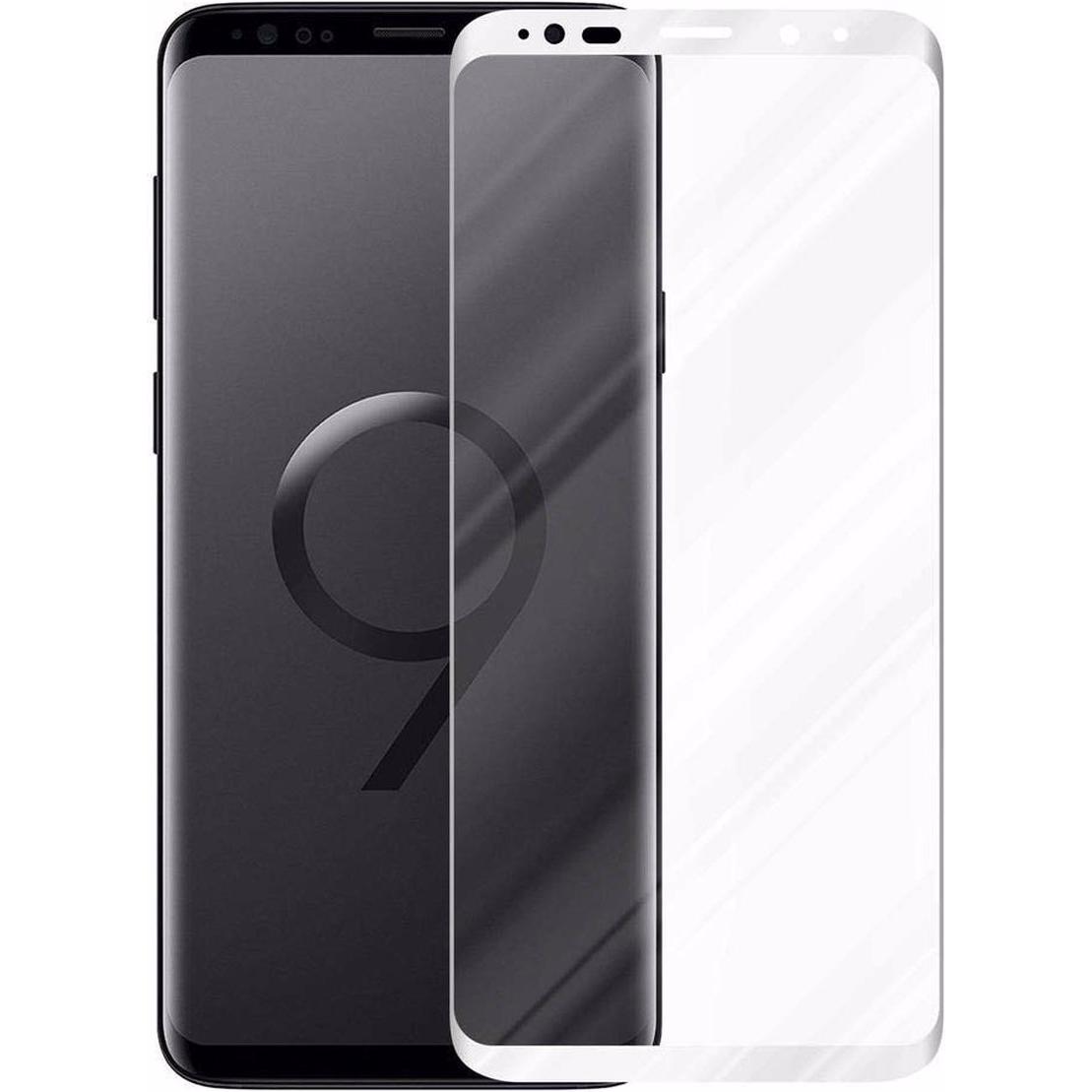 Thumbnail - Cadorabo Vollbild Displayschutzglas (1 Stück, Samsung Galaxy S21), Smartphone Schutzfolie, Weiss