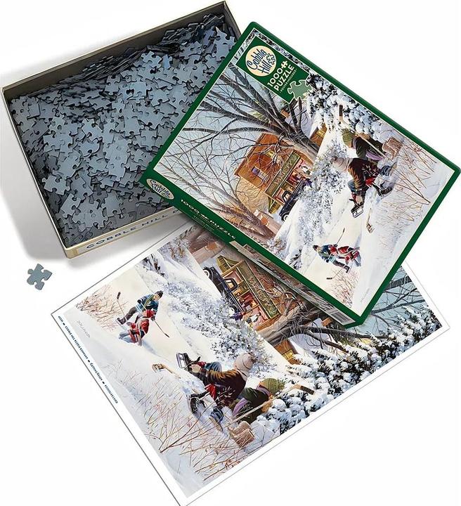 Image du produit Cobble Hill Puzzle 1000 Zeit für Hockey (1000 pièces)